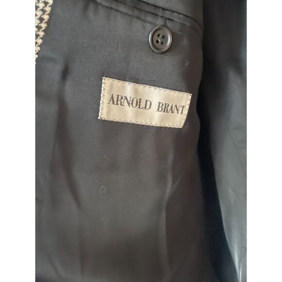 Arnold Brant 100% cashmere sports coat jacket size 41R made in Canada jacket - Picture 3 of 4